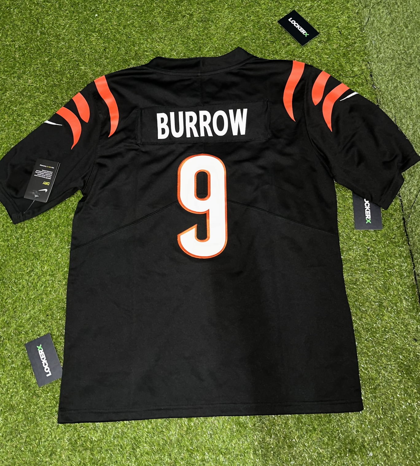 ジョーバロウ　ユニフォーム　ジャージ　XL joe burrow Joe Burrow Bengals NFL Jersey – Locker Exchange