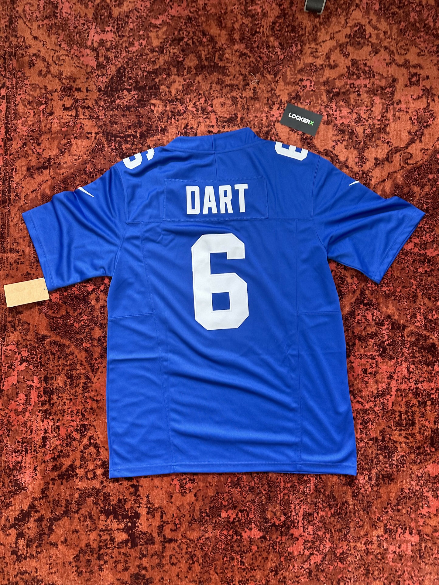 Jaxon Dart NY Giants Jersey - Medium