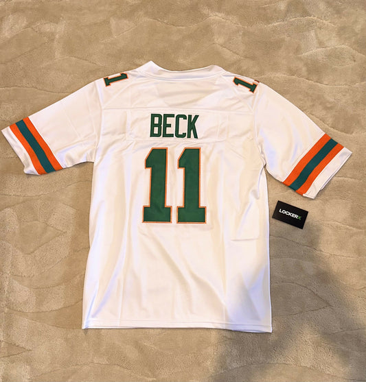 Carson Beck Miami U Hurricanes Jersey