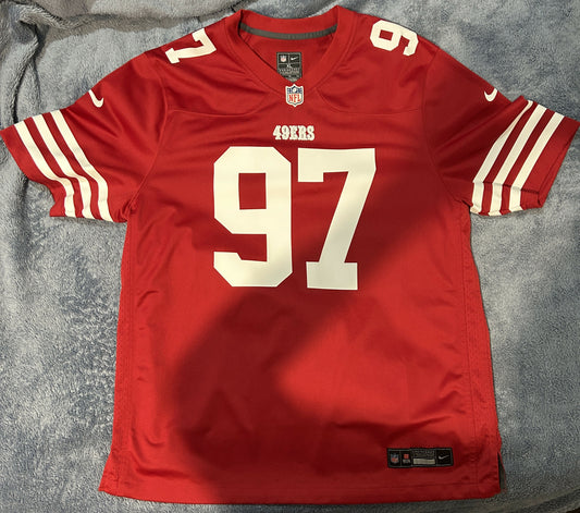 Nick Bosa San Francisco 49ers Nike Jersey Size XL